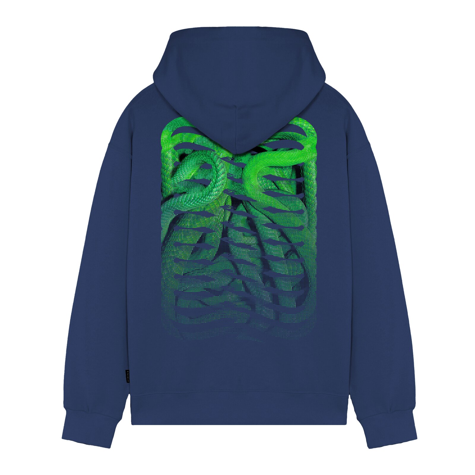 Ribs Snake Hoodie Spectre