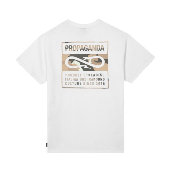 Label Camo Tee - White