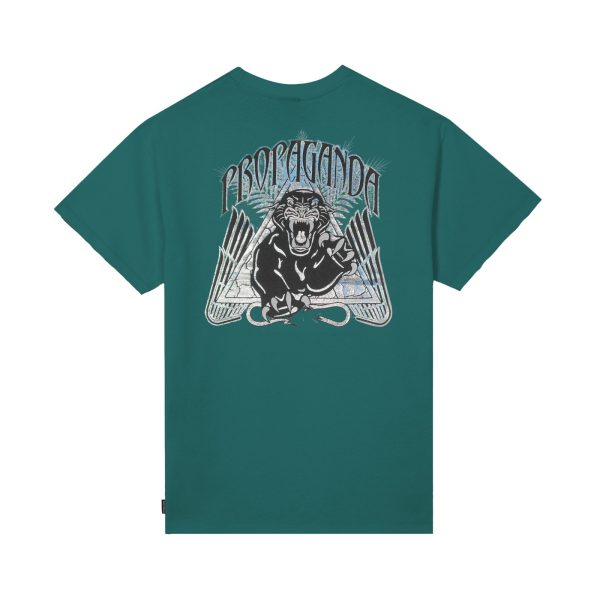 Triangle Panther Tee - Petrol