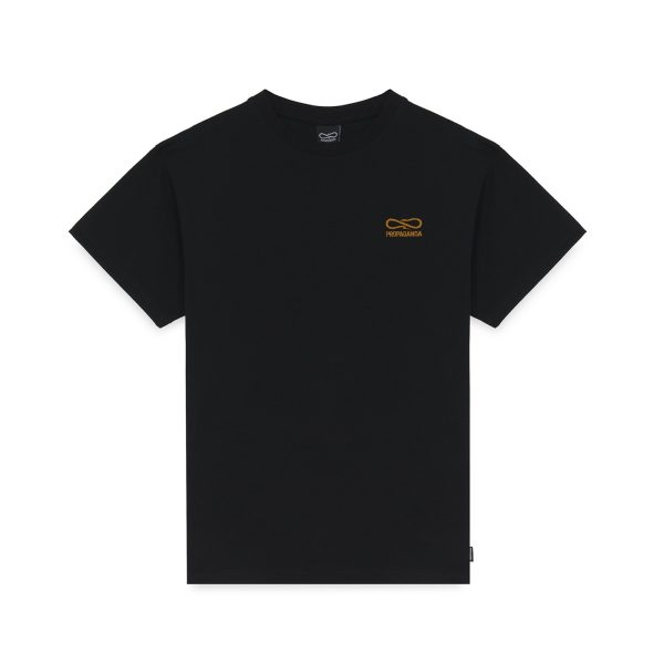 Logo Embroidery Tee - Black