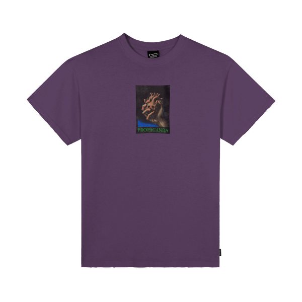 Heart Tee - Purple