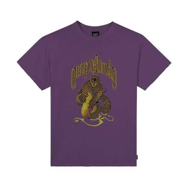 Reptile Tee - Purple