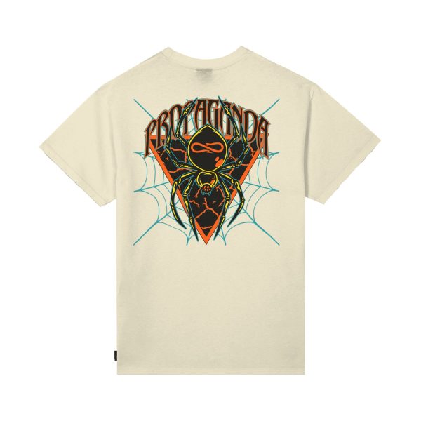 Triangle Web Tee - Bone