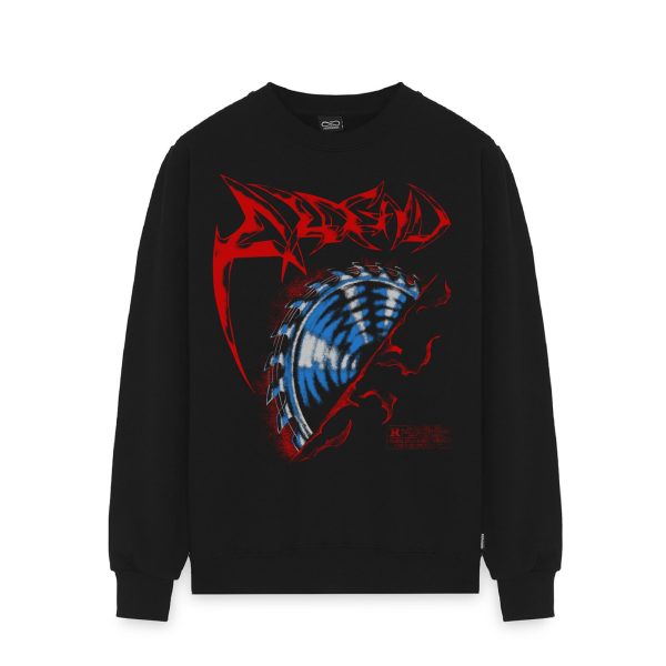 Saw Crewneck - Black